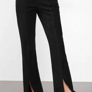 J.ING Split Hem Black Pants NWT SMALL